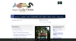 Desktop Screenshot of lakeorion.org